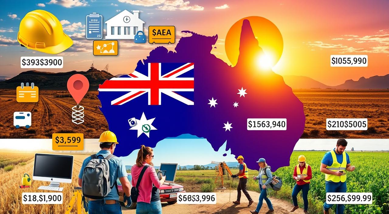 Salaires australiens par secteur